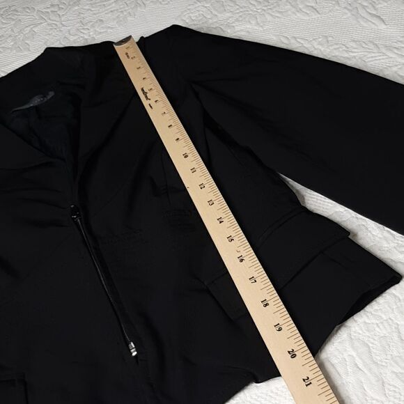 Morrissey Y? Black Zip Front Jacket - Picture 11 of 13